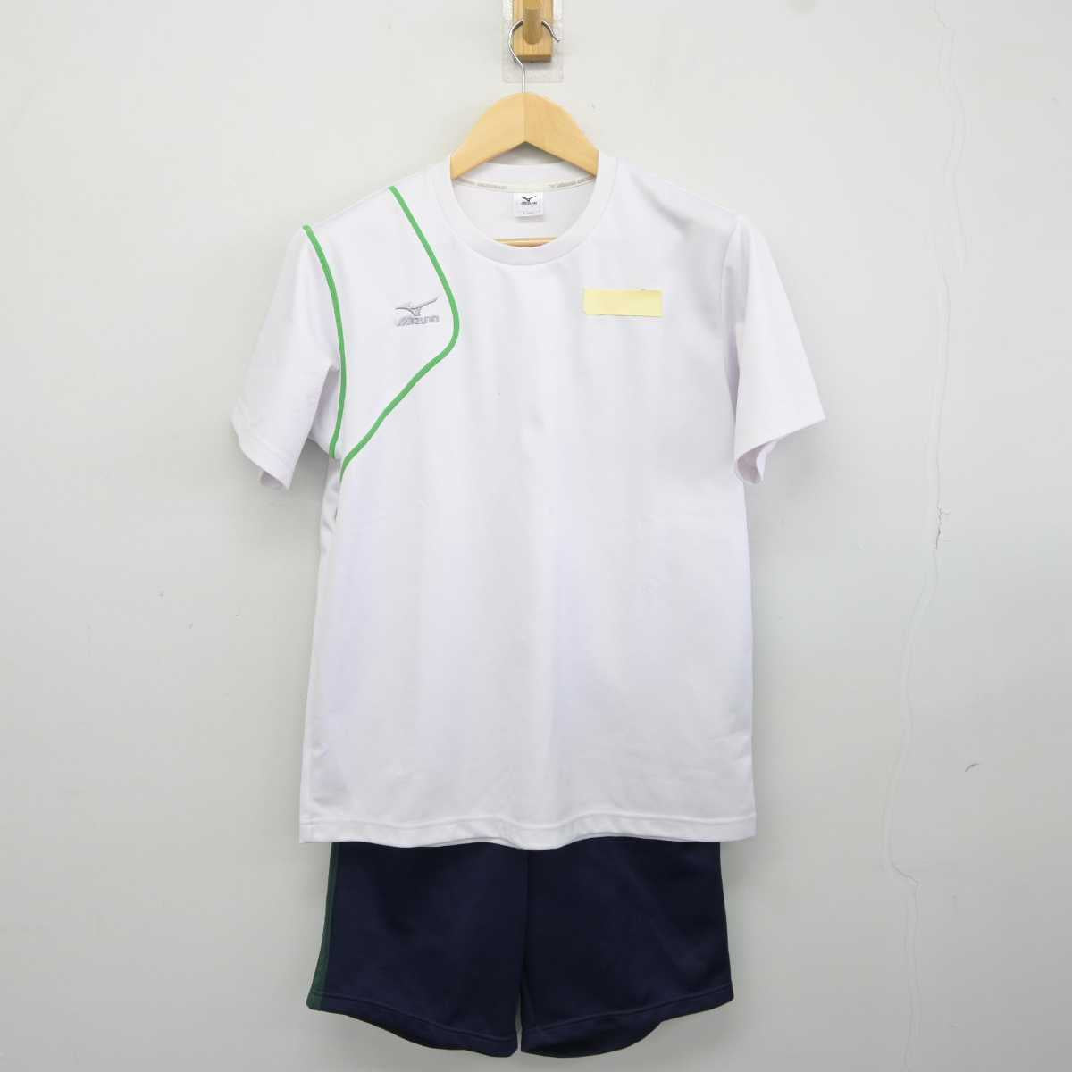 【中古】東京都 上水高等学校 女子制服 2点 (体操服 上・体操服 下) sf044039