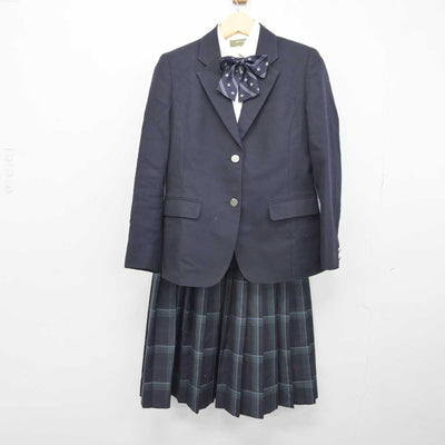 【中古】東京都 飛鳥高等学校 女子制服 4点 (ブレザー・シャツ・スカート) sf044048