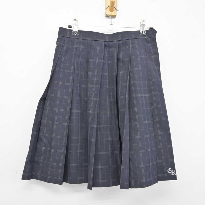 中古】千葉県 千葉経済大学附属高等学校 女子制服 4点 (シャツ・ニットベスト・スカート) sf044063 | 中古制服通販パレイド