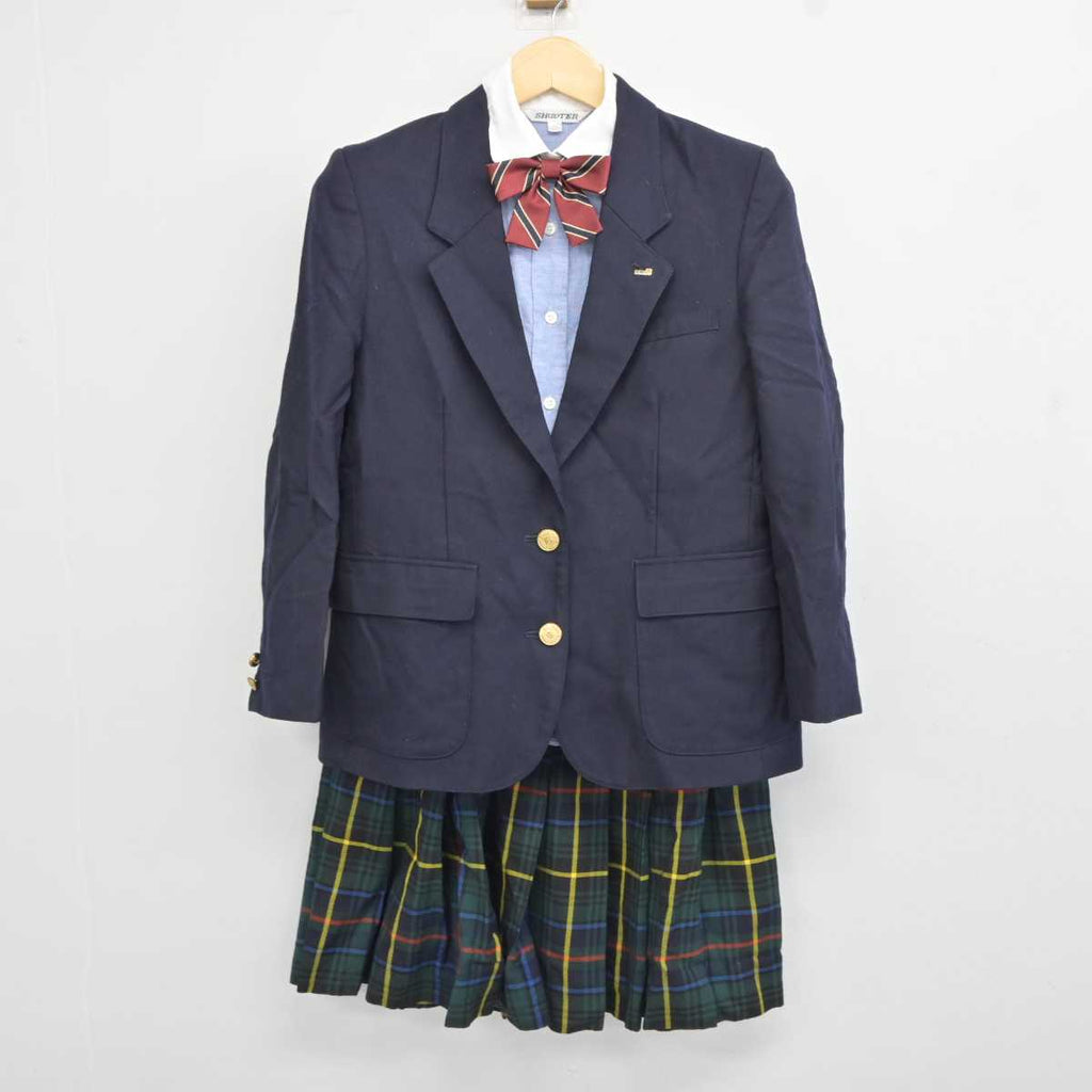 【中古】埼玉県 西武学園文理中学校・高等学校 女子制服 5点