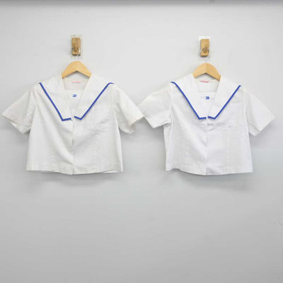 【中古】和歌山県 高野口中学校 女子制服 3点 (セーラー服・セーラー服・スカート) sf044110