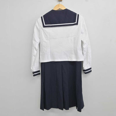 【中古】熊本県 慶誠高等学校 女子制服 4点 (セーラー服・ジャンパースカート) sf044112