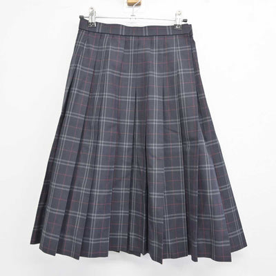 【中古】千葉県 萱田中学校 女子制服 4点 (ブレザー・シャツ・スカート) sf044124