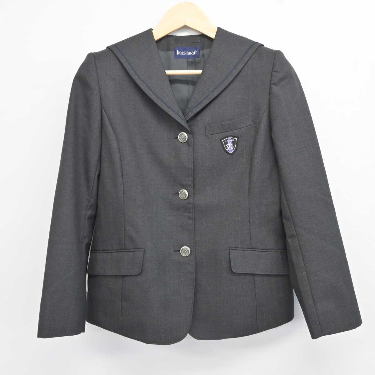 【中古】千葉県 小金高等学校 女子制服 3点 (ブレザー・スカート) sf044128