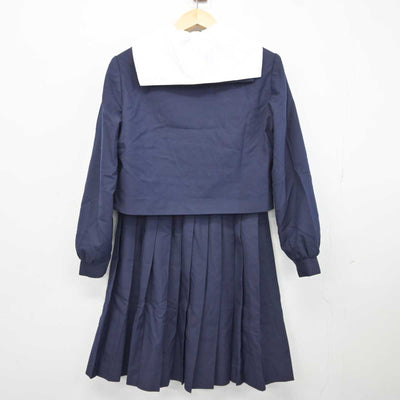 【中古】大分県 大分商業高等学校 女子制服 3点 (セーラー服・スカート) sf044150