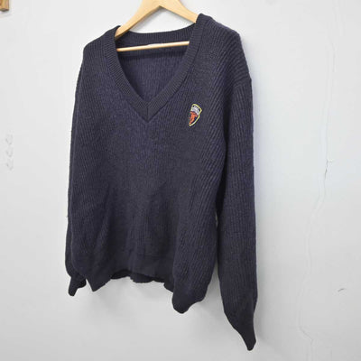 【中古】大分県 大分商業高等学校 女子制服 1点 (ニット) sf044151