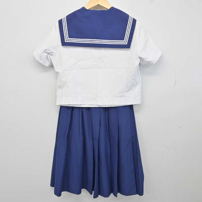 【中古】大分県 大東中学校 女子制服 3点 (セーラー服・スカート) sf044154