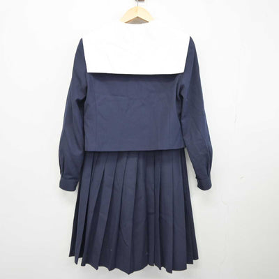 【中古】大分県 大東中学校 女子制服 3点 (セーラー服・スカート) sf044155