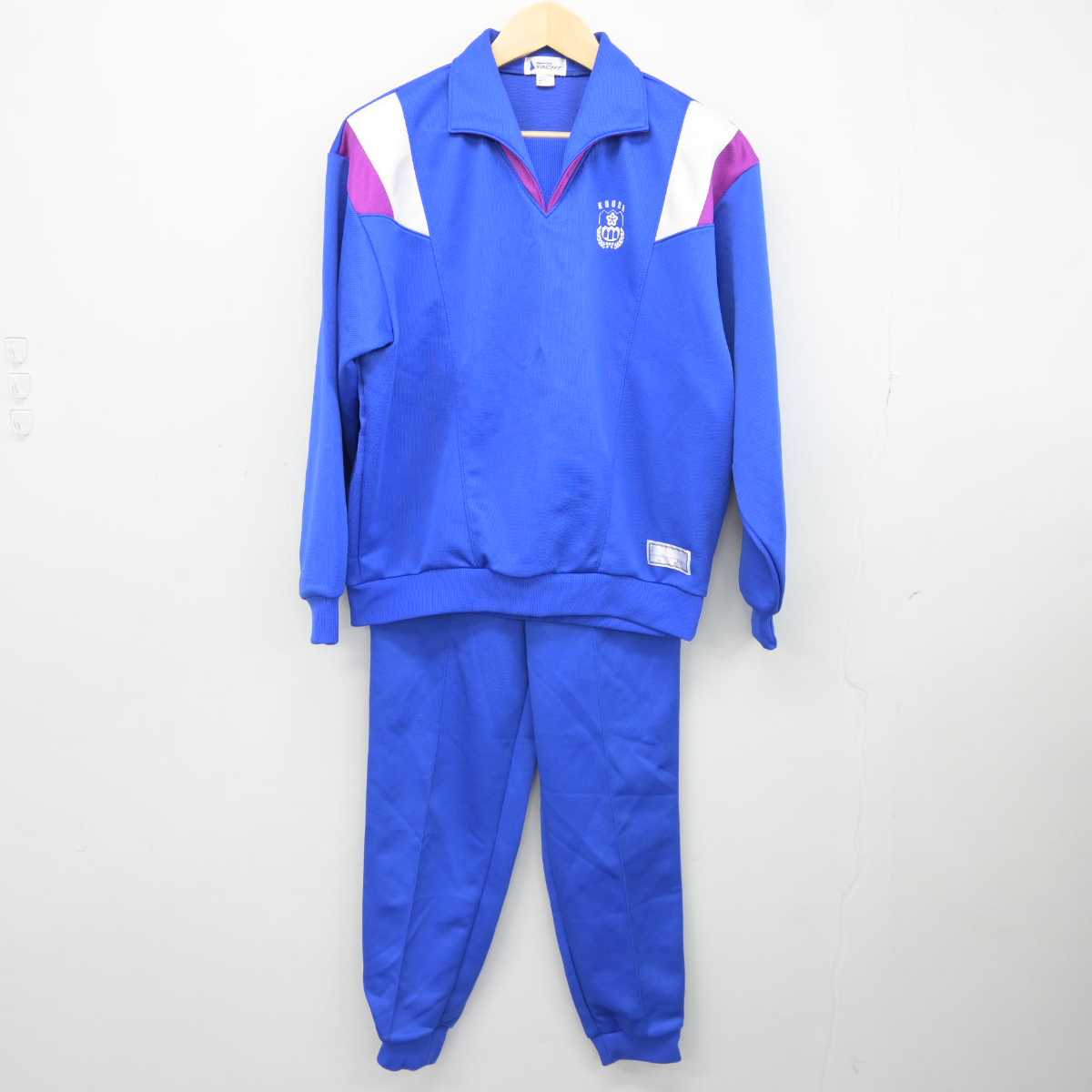 【中古】青森県 甲田小学校 女子制服 2点 (ジャージ 上・ジャージ 下) sf044168