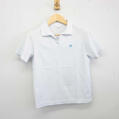 【中古】熊本県 湧心館高等学校 女子制服 2点 (シャツ・スカート) sf044203