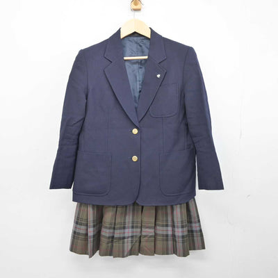 【中古】千葉県 千城台高等学校 女子制服 3点 (ブレザー・ベスト・スカート) sf044208