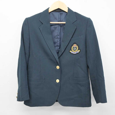 【中古】宮城県 玉川中学校 女子制服 3点 (ブレザー・スカート) sf044212