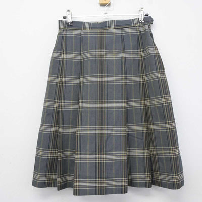 【中古】宮城県 玉川中学校 女子制服 2点 (ベスト・スカート) sf044213