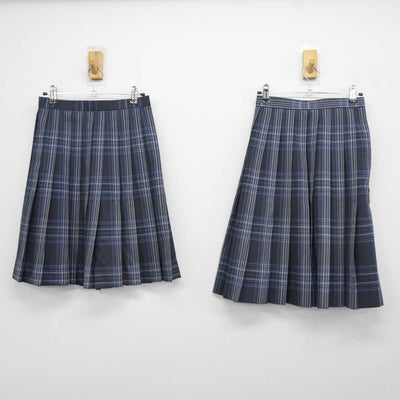 【中古】京都府 京都成章高等学校 女子制服 4点 (ブレザー・スカート・スカート) sf044223