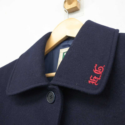 【中古】北海道 北星学園女子中学高等学校 女子制服 1点 (コート) sf044244