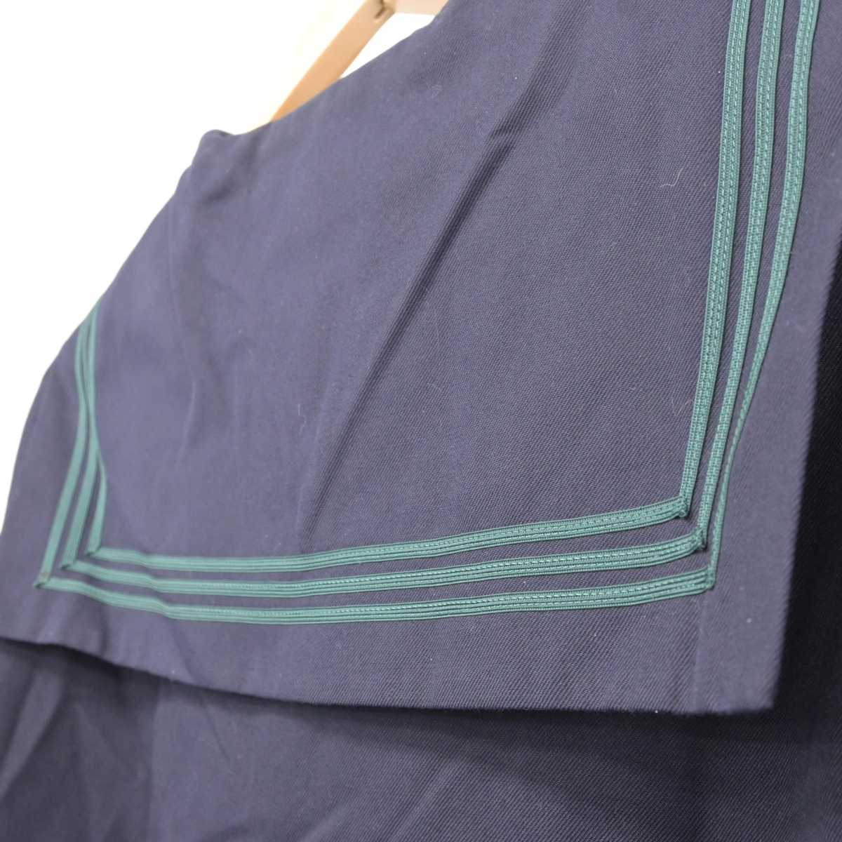 【中古】岡山県 美作中学校 女子制服 1点 (セーラー服) sf044245