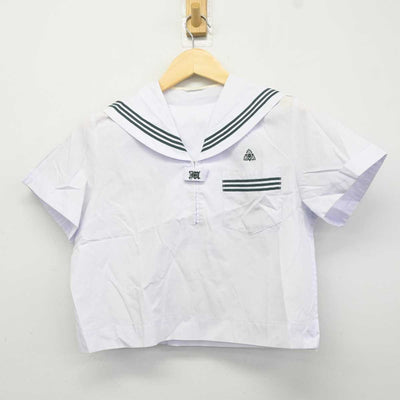 【中古】岡山県 美作中学校 女子制服 2点 (セーラー服・スカート) sf044247