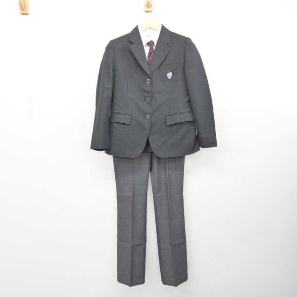 【中古】北海道 札幌市立札苗北中学校 女子制服 4点 (ブレザー・シャツ・ズボン) sf044256 | 中古制服通販パレイド