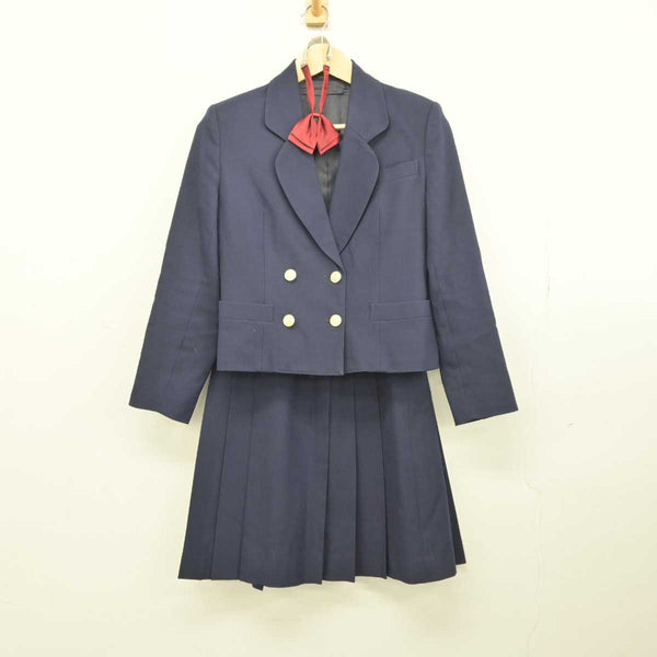 【中古】群馬県 東京農業大学第二高等学校 女子制服 4点 (ブレザー・ベスト・スカート) sf044261 | 中古制服通販パレイド