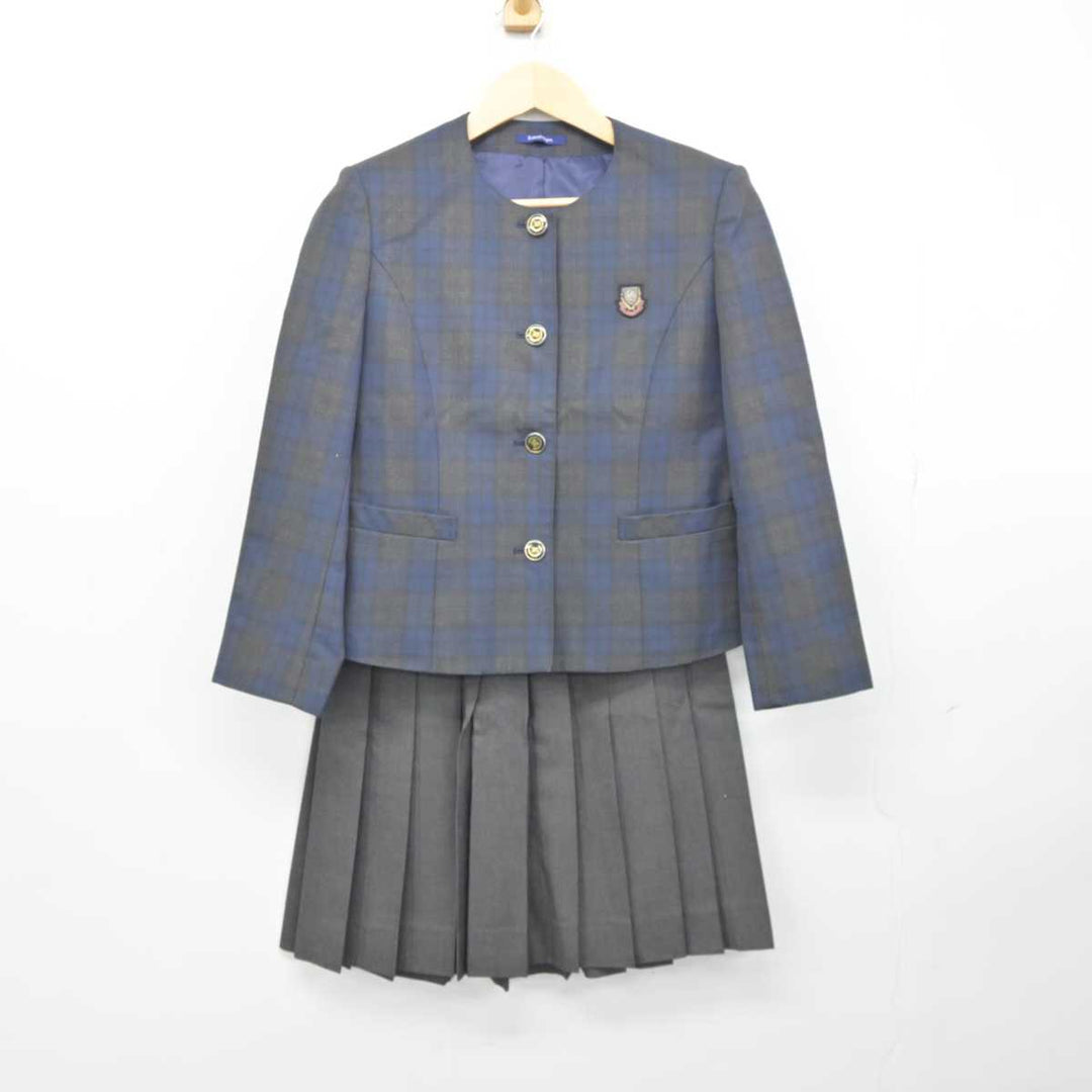 【中古】大阪府 城南学園高等学校 女子制服 2点 (ブレザー・スカート) sf044263