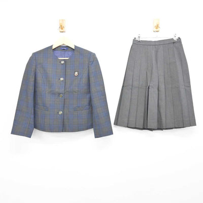 【中古】大阪府 城南学園高等学校 女子制服 2点 (ブレザー・スカート) sf044263