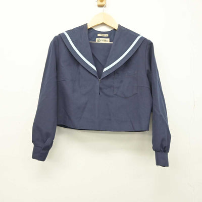 【中古】愛知県 日進高等学校 女子制服 2点 (セーラー服・スカート) sf044277