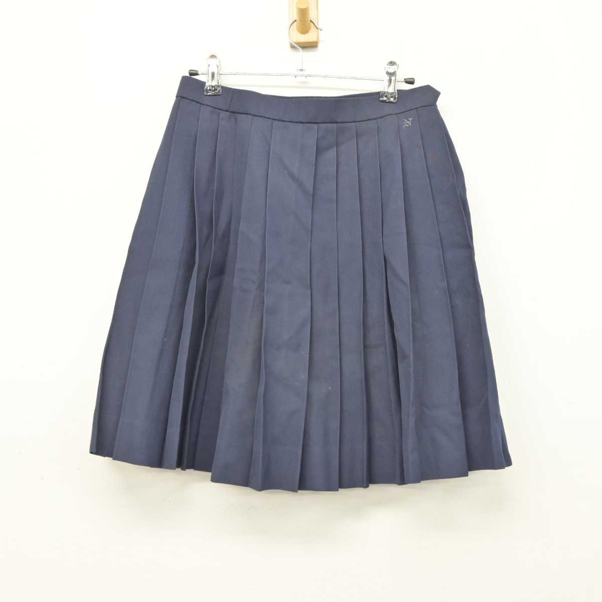 【中古】愛知県 日進高等学校 女子制服 2点 (セーラー服・スカート) sf044277