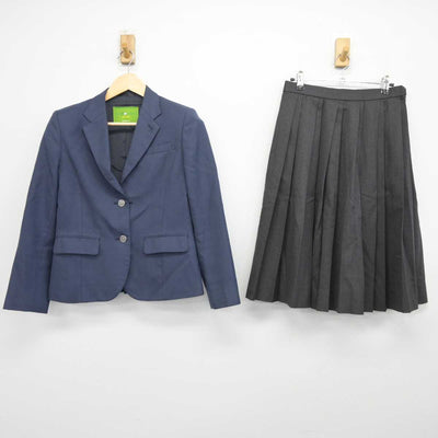 【中古】福岡県 福岡西陵高等学校 女子制服 3点 (ブレザー・スカート) sf044295