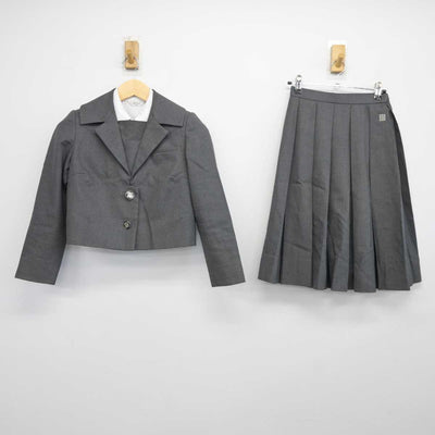 【中古】三重県 三重大学教育学部附属中学校 女子制服 3点 (ブレザー・シャツ・スカート) sf044321