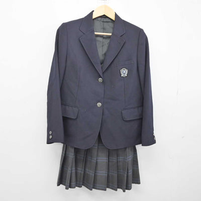 【中古】大阪府 旭高等学校 女子制服 2点 (ブレザー・スカート) sf044330