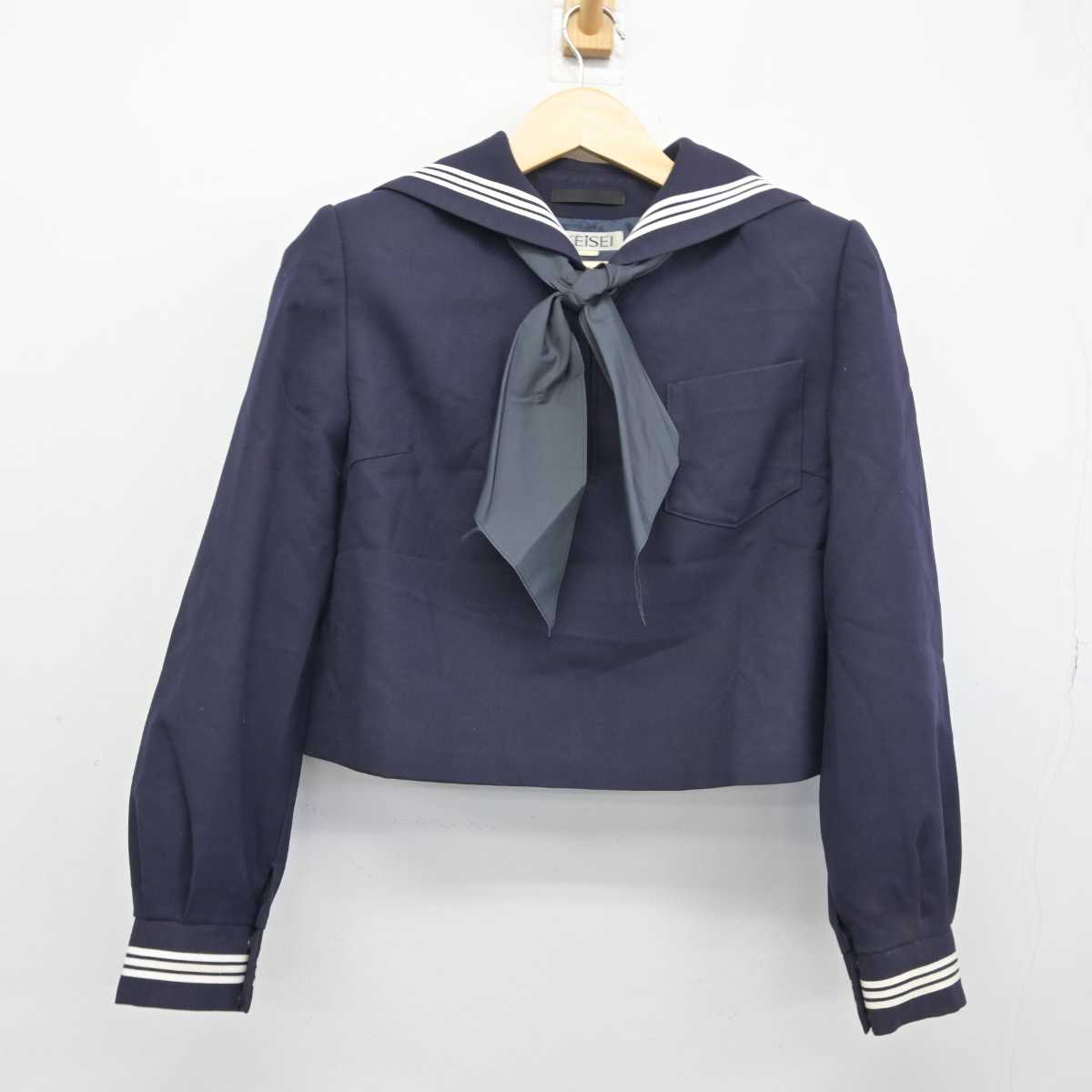 【中古】茨城県 日立第二高等学校 女子制服 3点 (スカート・スカート) sf044340