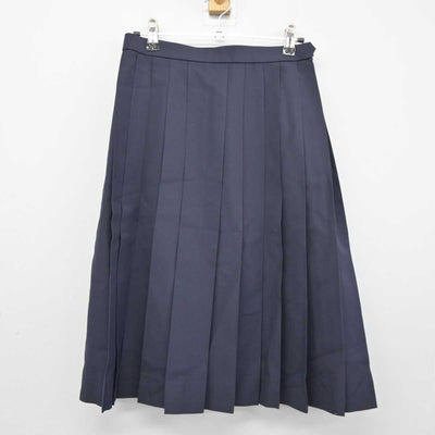 【中古】茨城県 日立第二高等学校 女子制服 2点 (セーラー服・スカート) sf044341