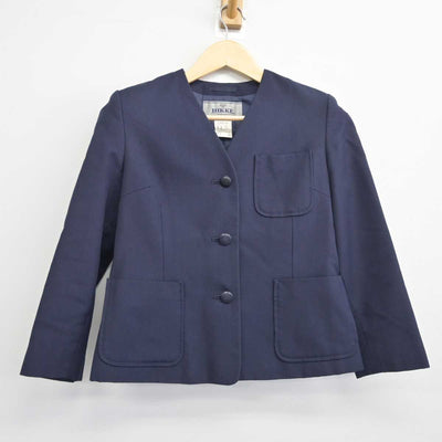 【中古】兵庫県 川西南中学校 女子制服 2点 (ブレザー・スカート) sf044354