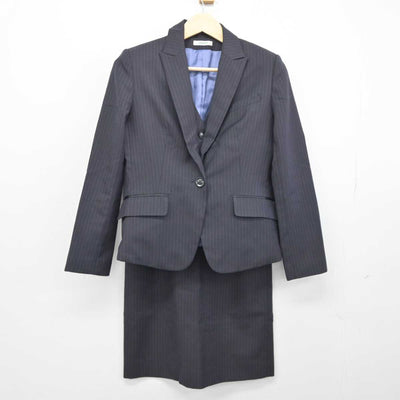 【中古】 事務服 女子制服 3点 (ブレザー・ベスト・スカート) sf044357