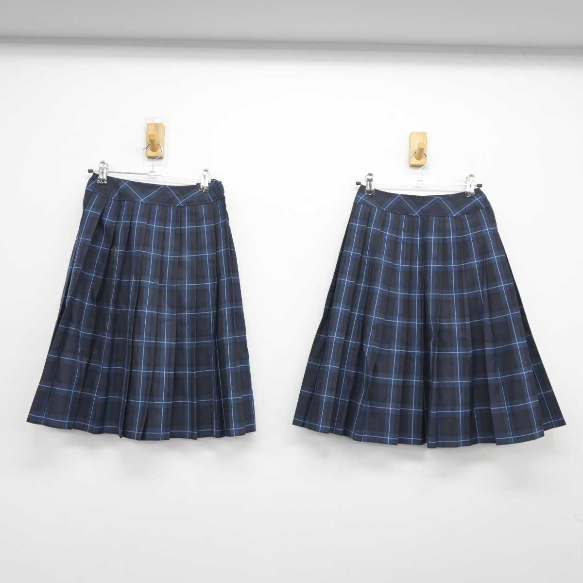 【中古】福岡県 福岡講倫館高等学校 女子制服 4点 (ブレザー・スカート・スカート) sf044366