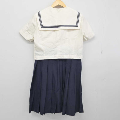 【中古】福岡県 博多女子高等学校 女子制服 3点 (セーラー服・ジャンパースカート) sf044380