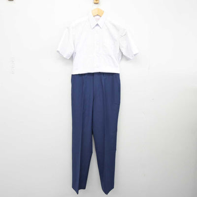 【中古】千葉県 六実高等学校 女子制服 2点 (シャツ・ズボン) sf044388