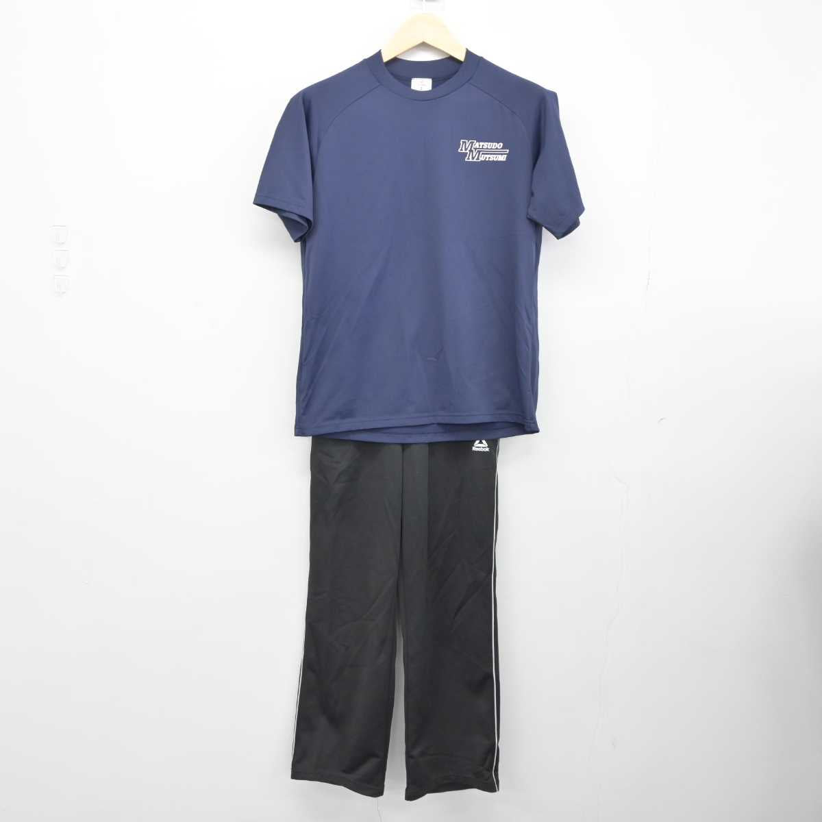 【中古】千葉県 六実高等学校 女子制服 2点 (ジャージ 上・体操服 上・ジャージ 下) sf044390