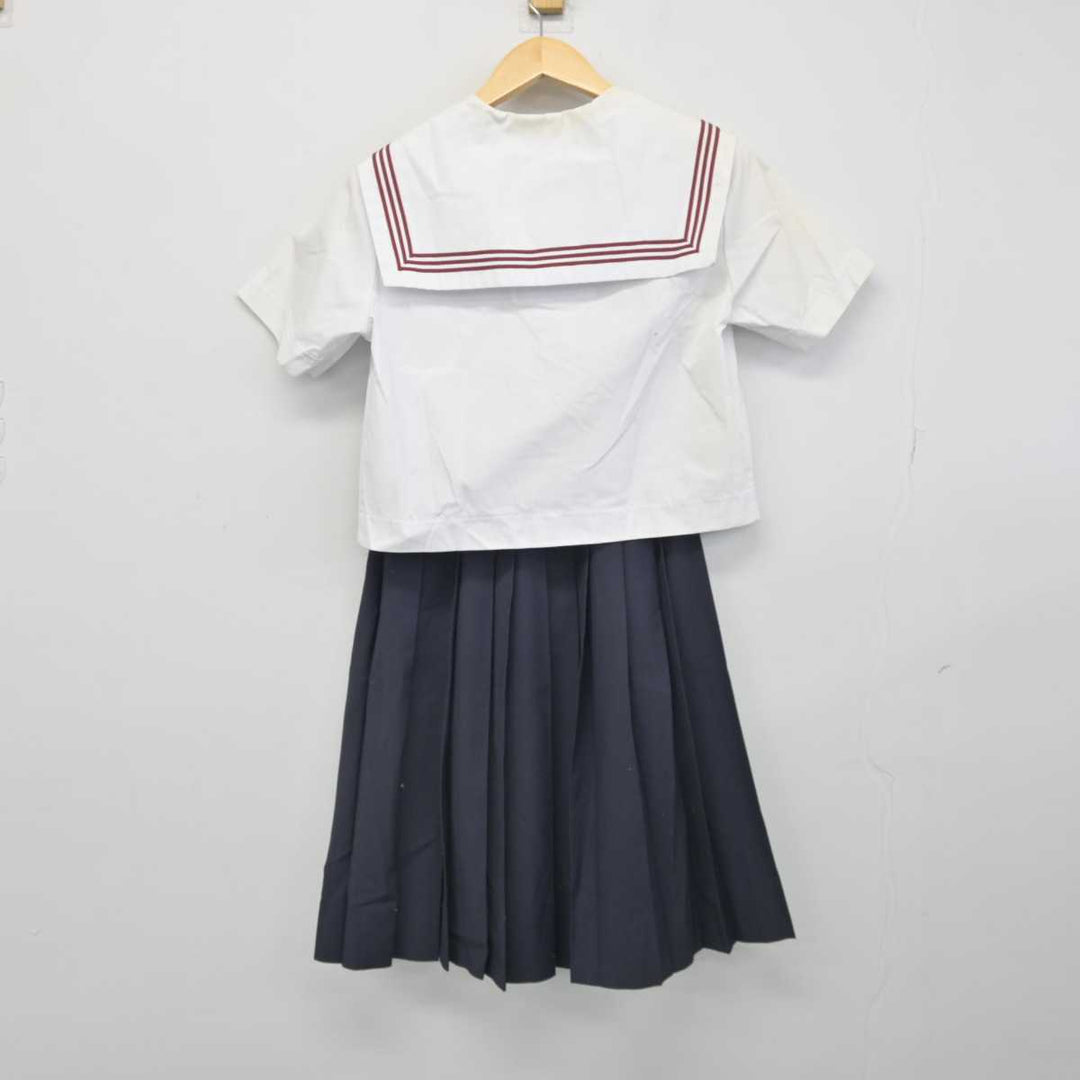 中古】福岡県 飯塚第一中学校 女子制服 3点 (セーラー服・スカート) sf044415 | 中古制服通販パレイド