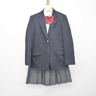 【中古】東京都 世田谷区立玉川中学校 女子制服 4点 (ブレザー・シャツ・スカート) sf044430