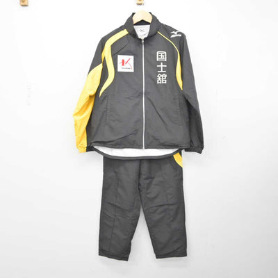 【中古】東京都 国士舘大学/陸上部ユニフォーム 男子制服 2点 (ジャージ 上・ジャージ 下) sf044433