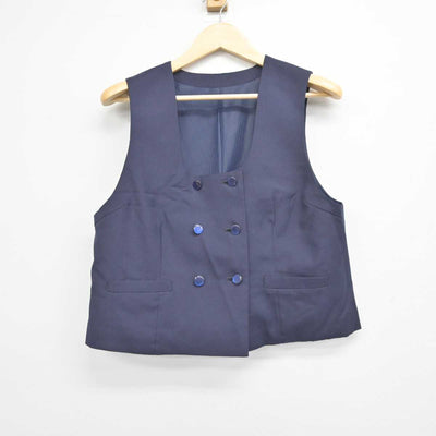 【中古】埼玉県 馬宮中学校 女子制服 2点 (ベスト・スカート) sf044442