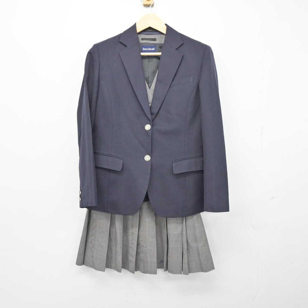 【中古】香川県 石田高等学校 女子制服 3点 (ブレザー・ベスト・スカート) sf044443 | 中古制服通販パレイド