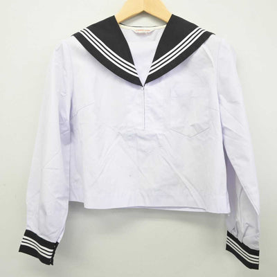 【中古】香川県 引田中学校 女子制服 3点 (セーラー服・セーラー服) sf044449