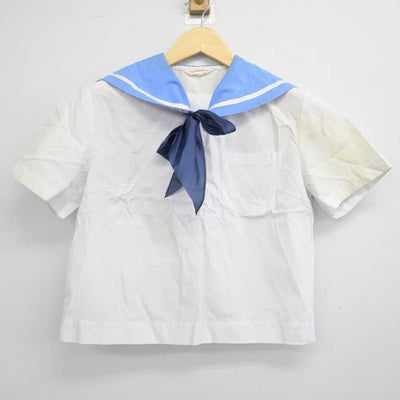 【中古】香川県 引田中学校 女子制服 3点 (セーラー服・スカート) sf044451