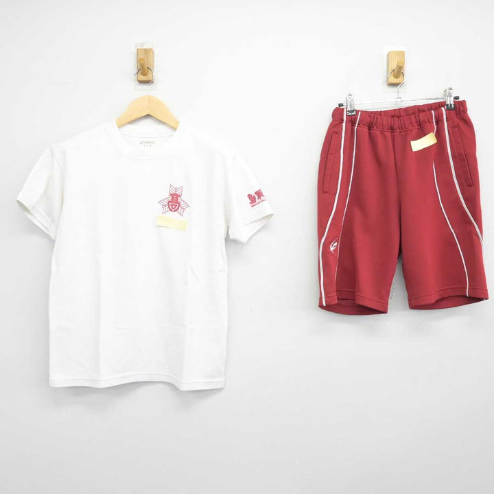 中古】鳥取県 鳥取西高等学校 女子制服 2点 (体操服 上・体操服 下