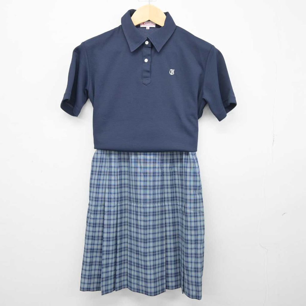 【中古】東京都 玉川聖学院高等部 女子制服 2点 (シャツ・スカート) sf044461 | 中古制服通販パレイド