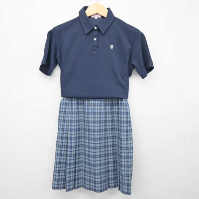 【中古】東京都 玉川聖学院高等部 女子制服 2点 (シャツ・スカート) sf044461