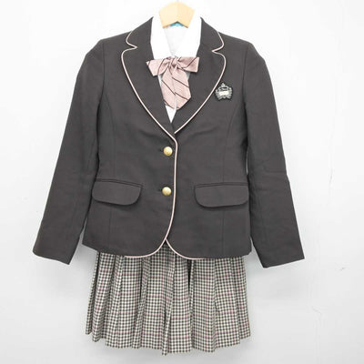 【中古】東京都 日本体育大学桜華中学校 女子制服 6点 (ブレザー・シャツ・スカート) sf044464