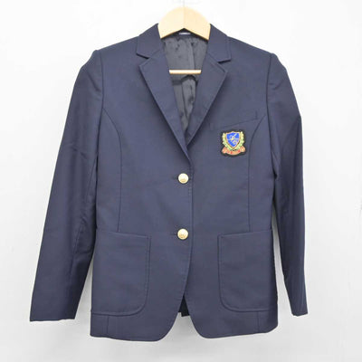 【中古】秋田県 秋田中央高等学校 女子制服 4点 (ブレザー・シャツ・スカート) sf044494